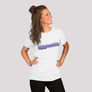 Camiseta Friends - Monica's purple door