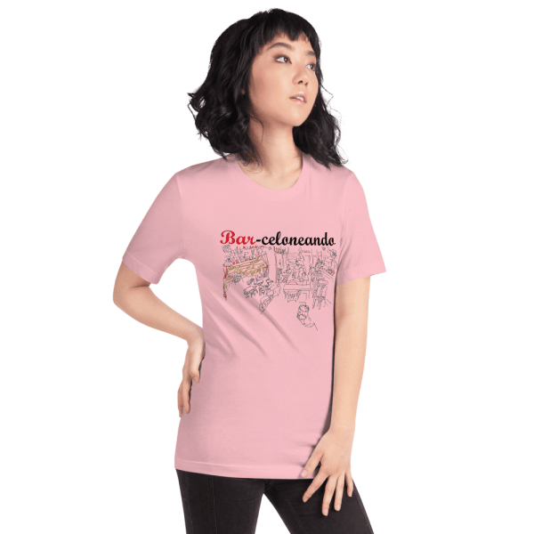 pink Barcelona t-shirt