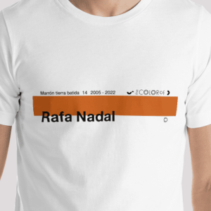 Rafa Nadal clay court t shirt