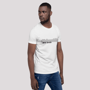 Camiseta Will Smith - Rock grey